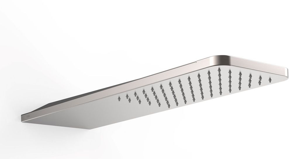 Tres Selection ducha con efecto lluvia 55x16 cm rectangular acero 299.903.06AC