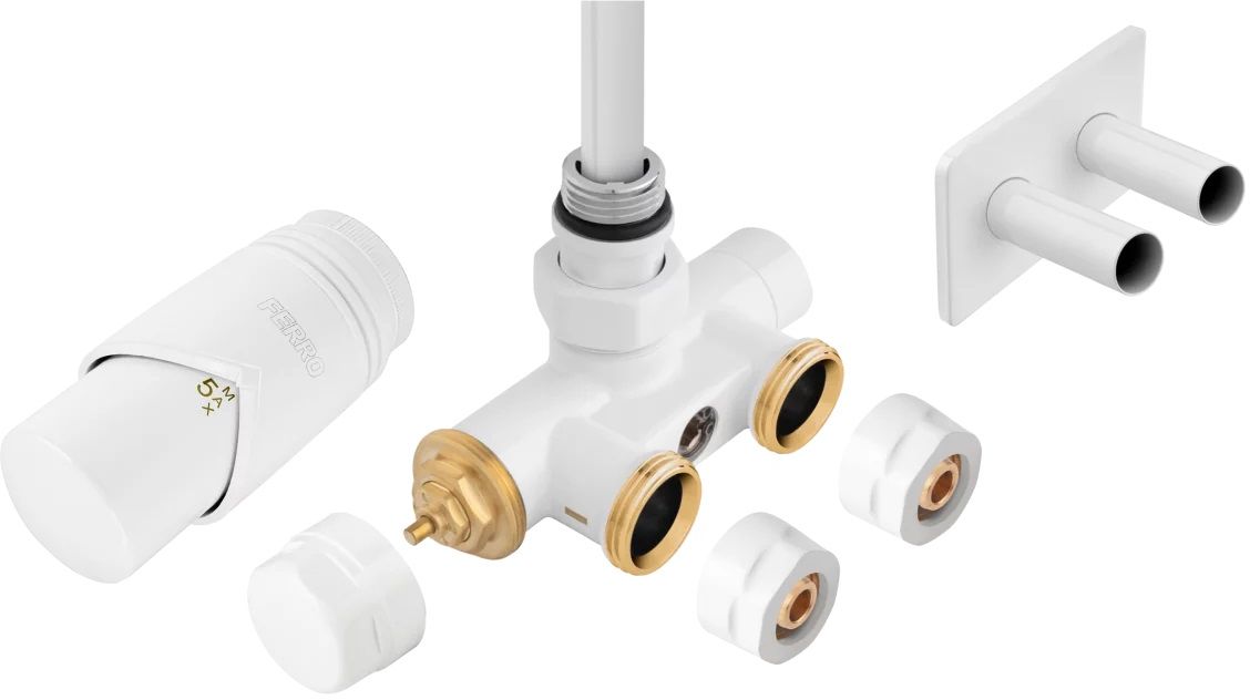 Ferro kit termostato blanco ZTT30WH