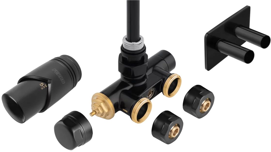 Ferro kit termostato negro ZTT30BL