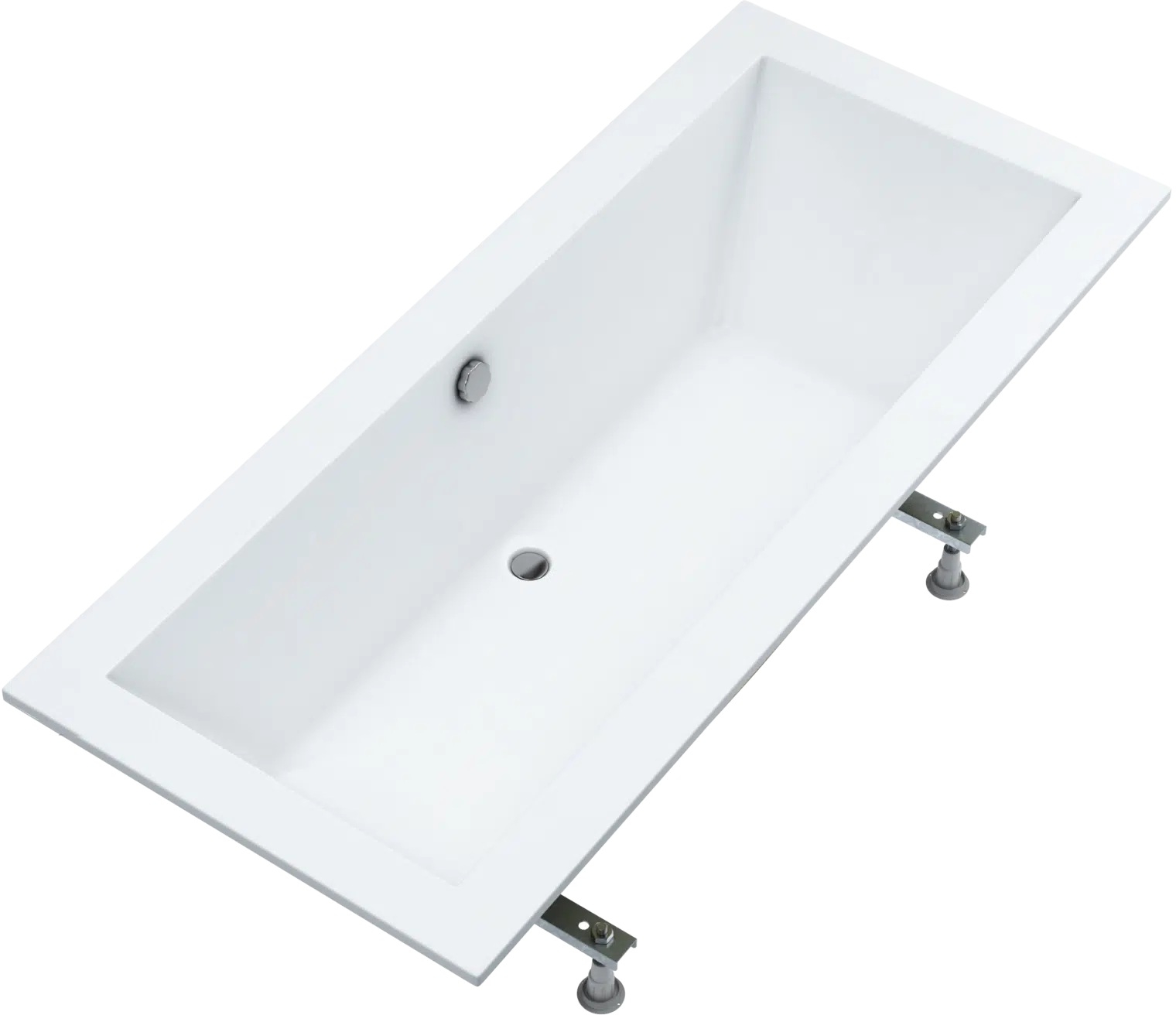 Schedline Vinca 2.0 bañera rectangular 180x80 cm blanco 3WST.V3P-18080