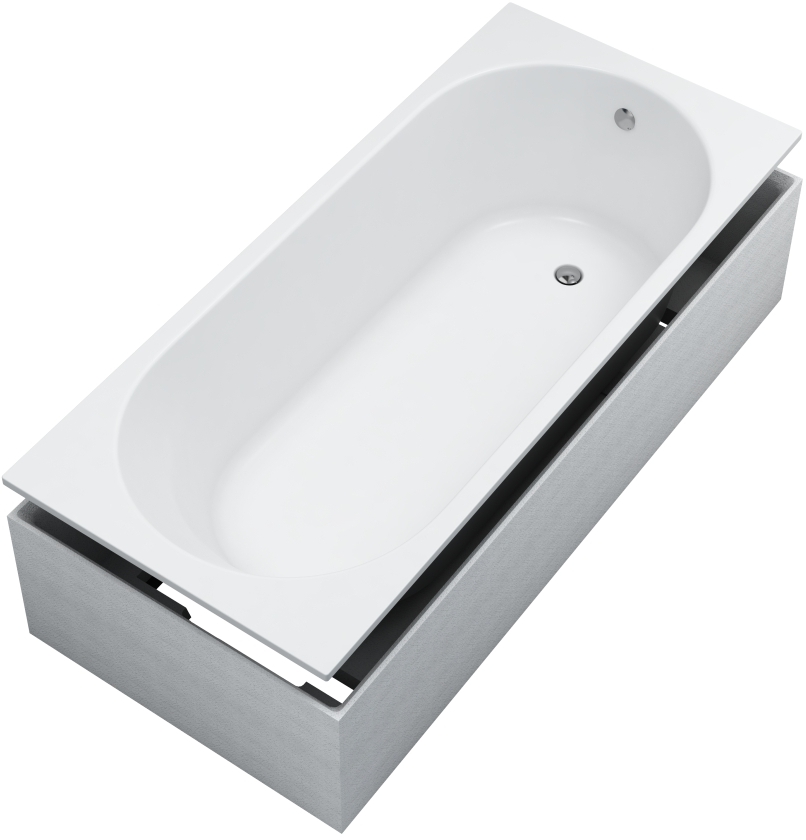 Schedline Solia recogedor con escobilla 170x75 cm blanco 3WST.SS1P-17075