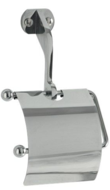 Kerasan Waldorf portarrollos de papel higiénico cromo 742190