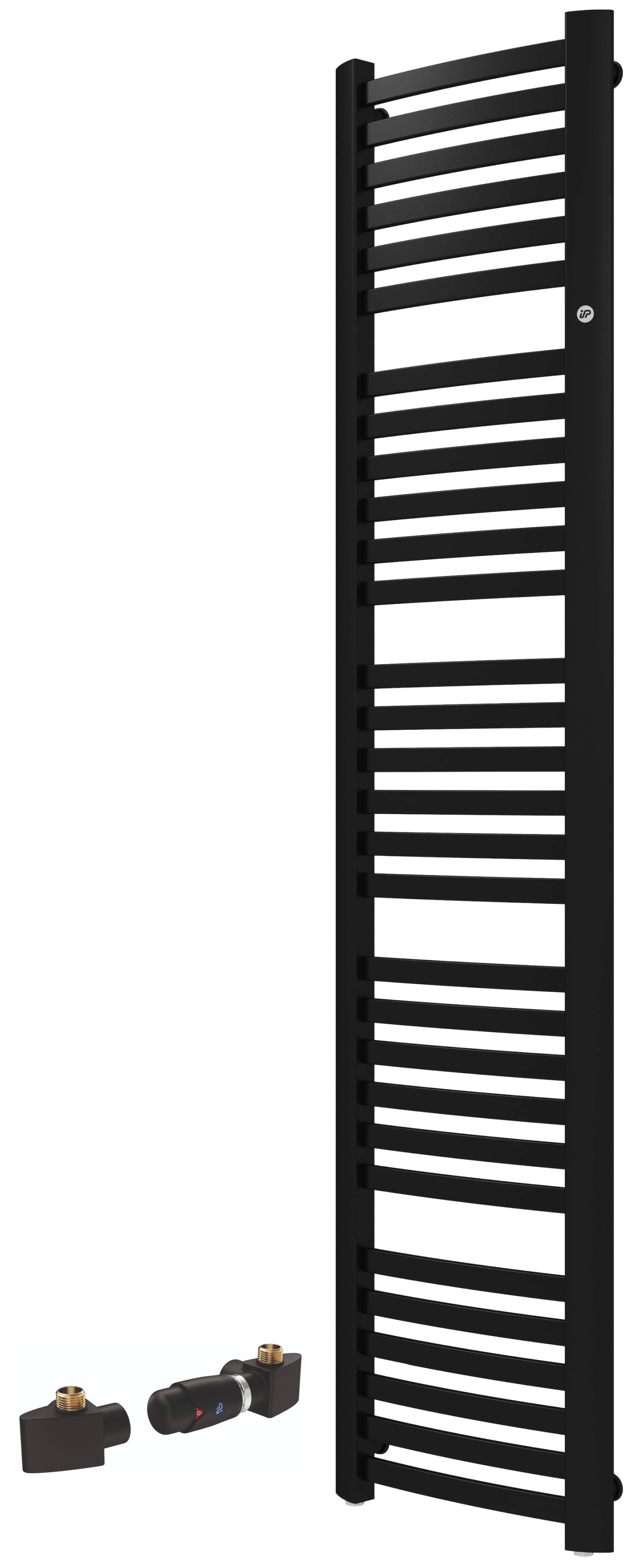 Conjunto radiador de baño Instal Projekt Retto RET-40/180C31, kit termostato Instal Projekt Z17 606400001C31