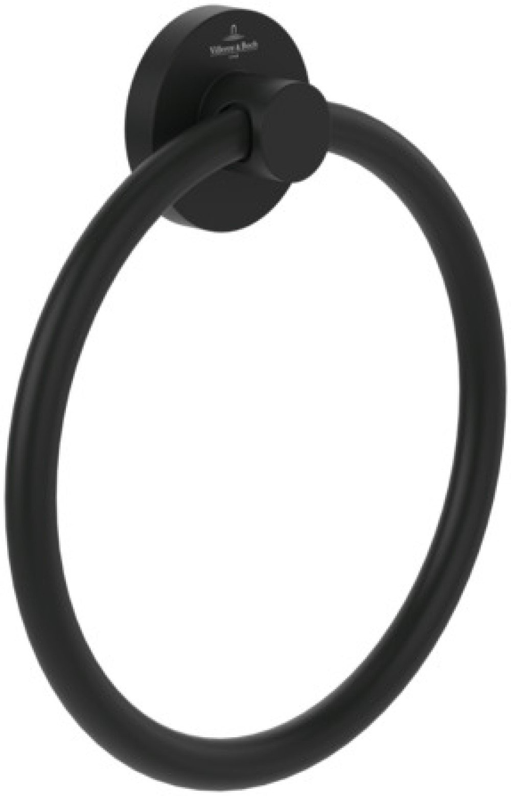 Villeroy & Boch Elements Tender toallero negro TVA151005000K5