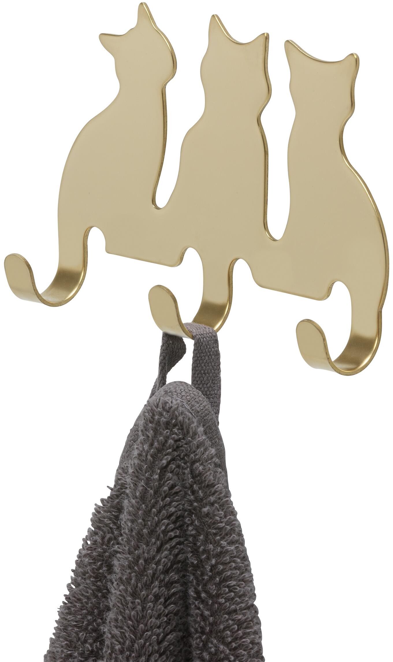 Tiger Cats toallero oro 800713