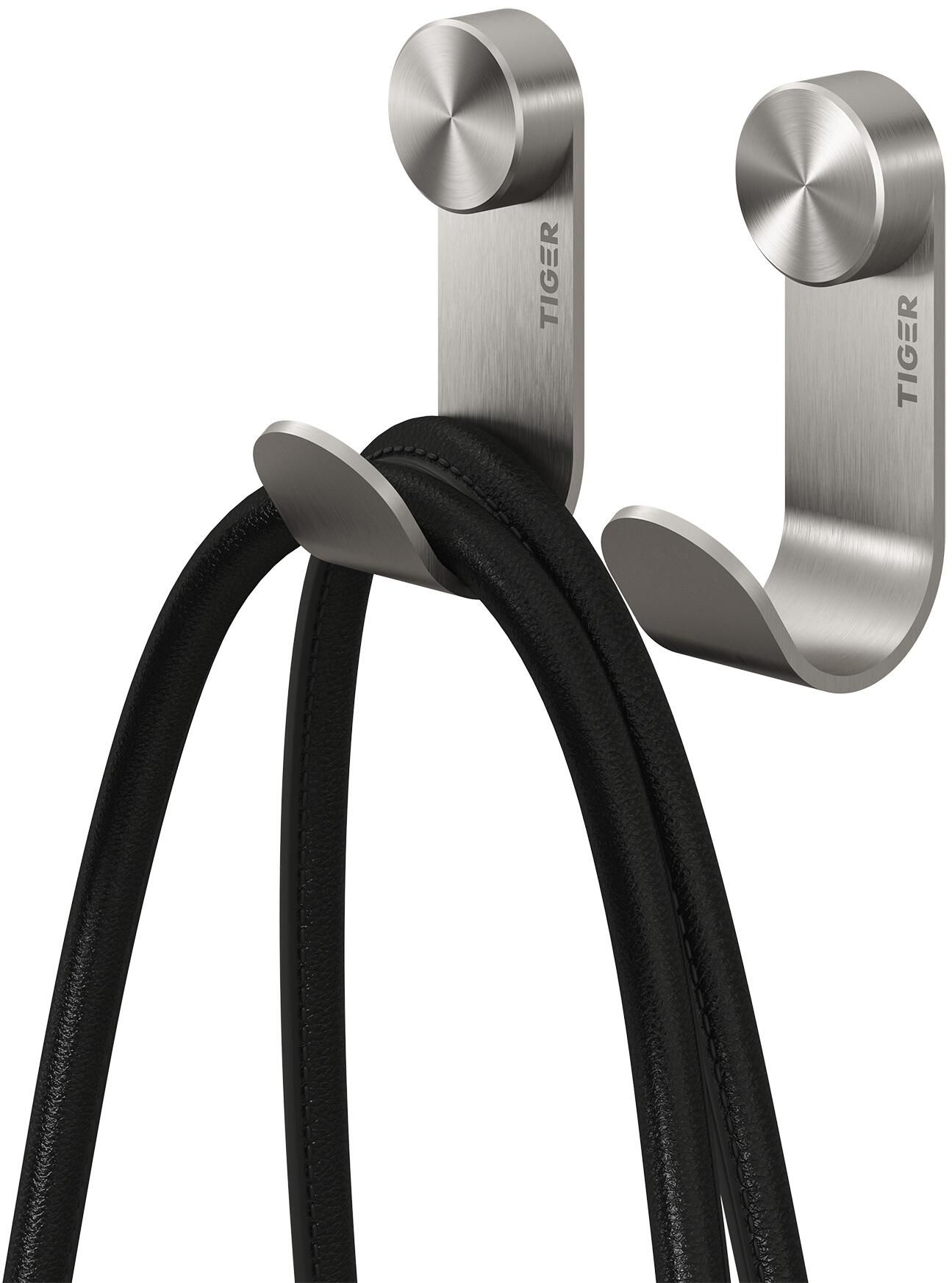 Tiger Gravity toallero acero 800733