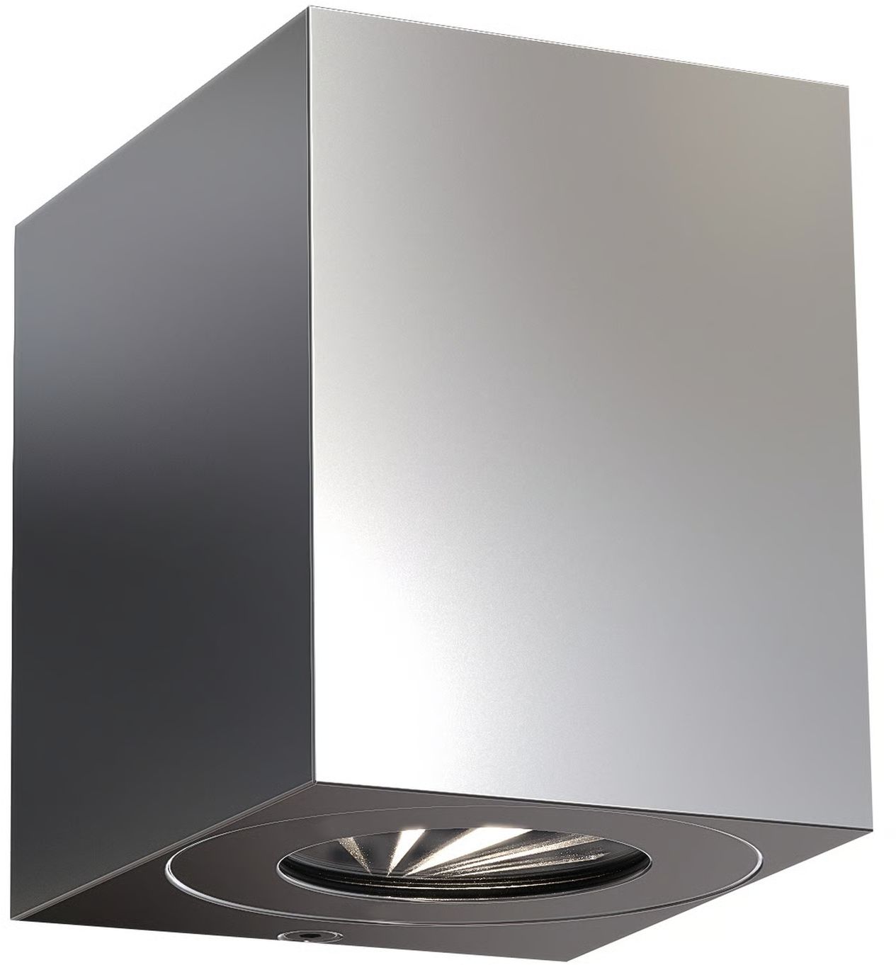 Nordlux Canto Kubi lámpara de pared para exteriores 2x6 W acero 49711034