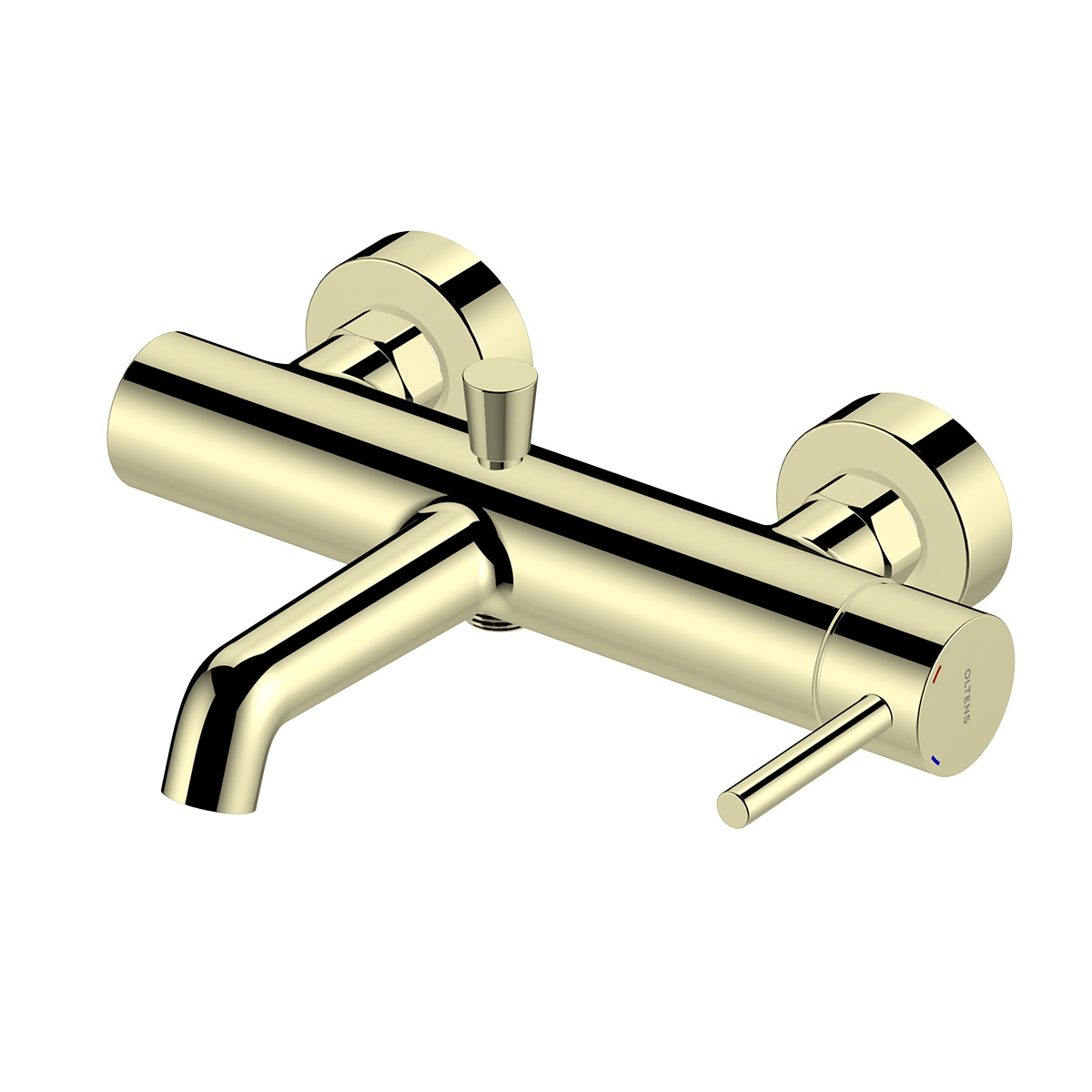 Oltens Molle grifo de bañera y ducha a pared oro brillo 34112800