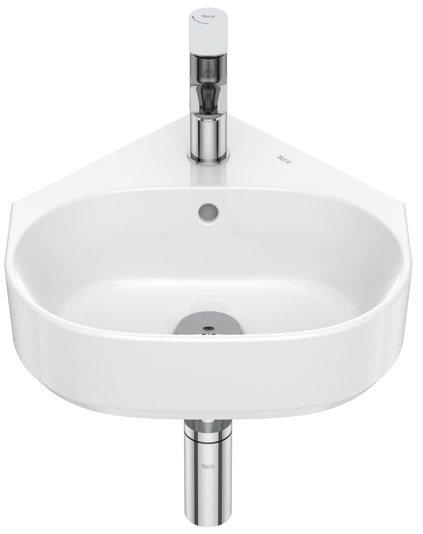 Roca Gap lavabo 44x40 cm esquina clásico blanco A3270YY000