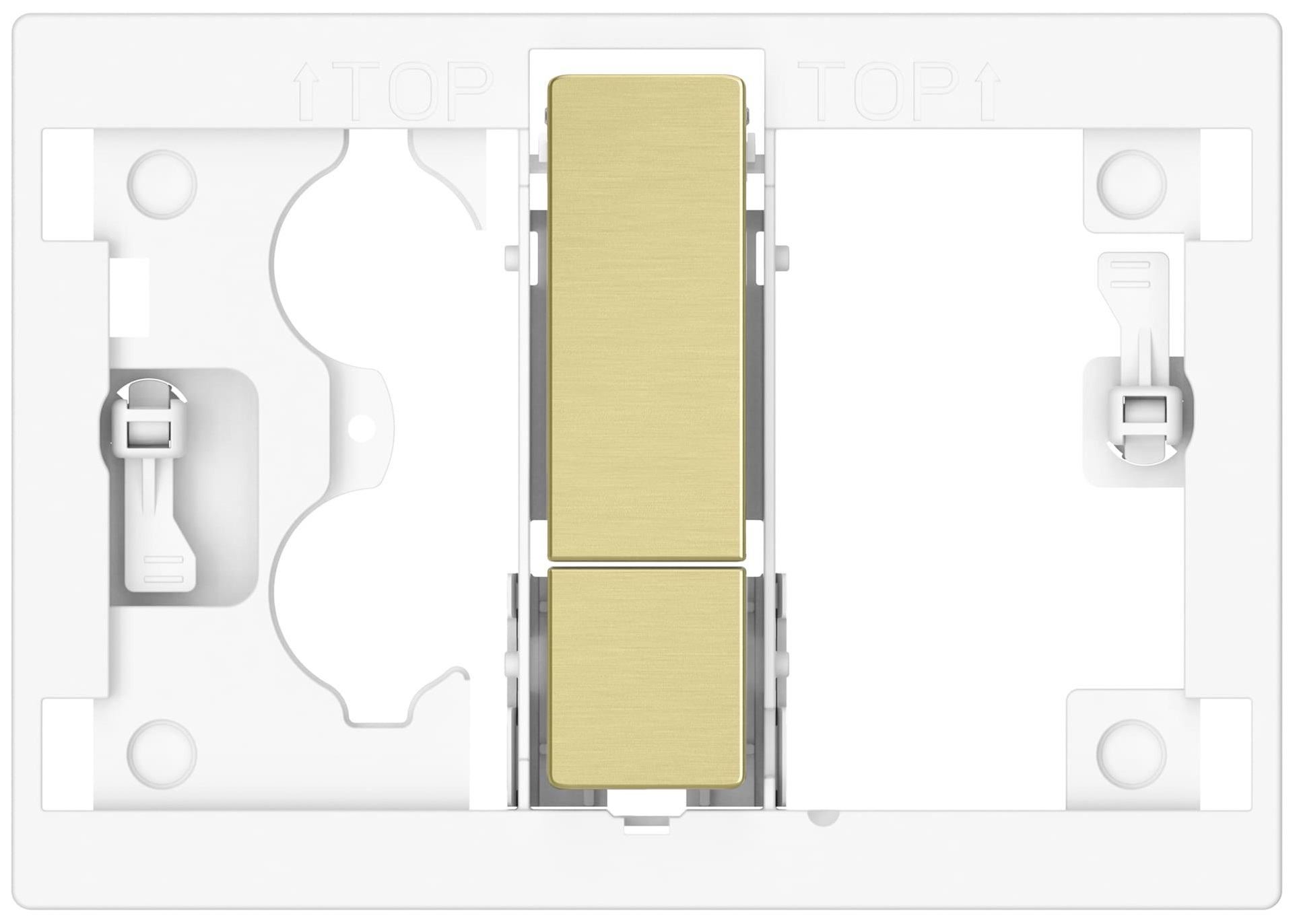 Roca Duplo S mecanismo del pulsador para WC oro A8904213VA