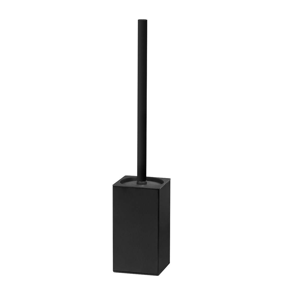 Faneco Sydney escobilla de wc con soporte atornillado negro HTB02XBL