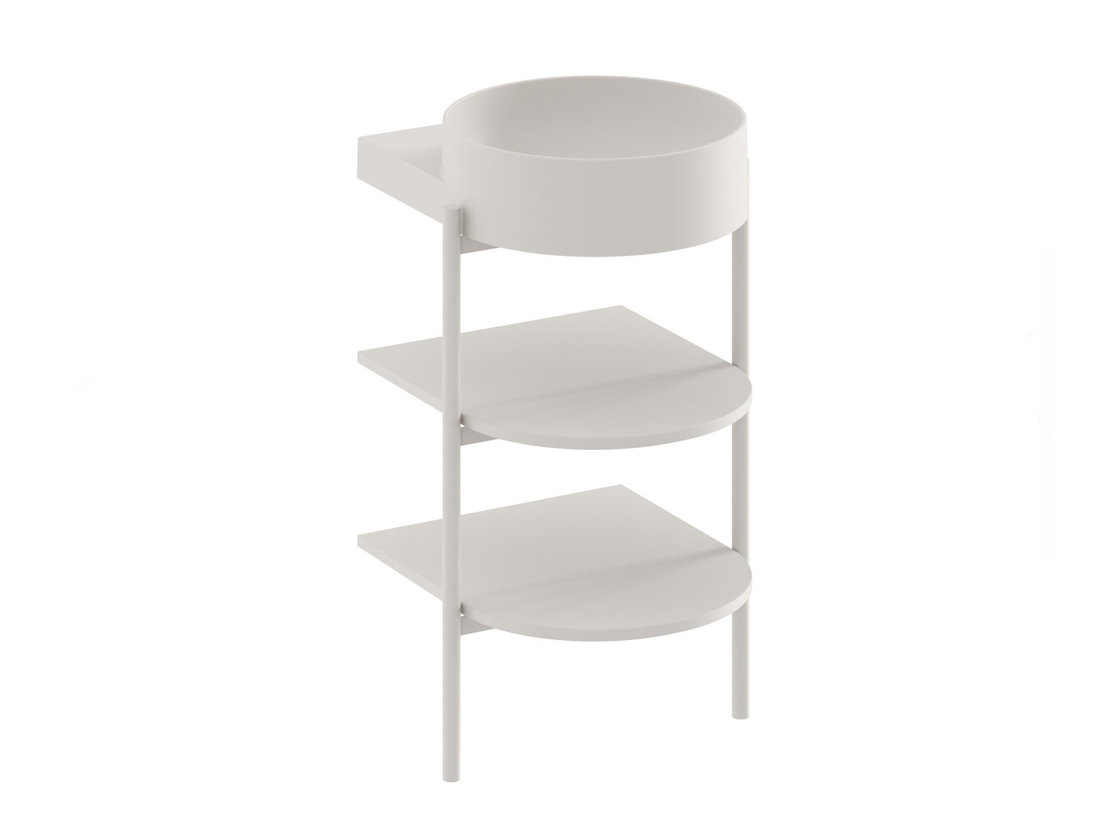 Ravak Yard consola 46.8x49.5x76.5 cm de pie, para lavabo D80000O004