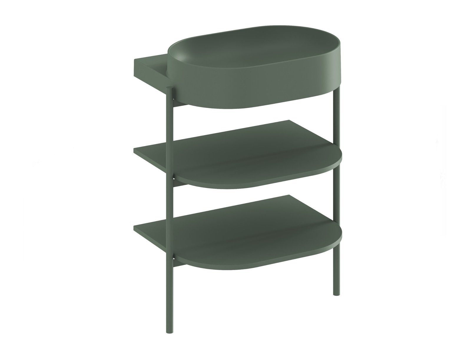 Ravak Yard consola 66.8x49.5x76.5 cm de pie, para lavabo D800008005