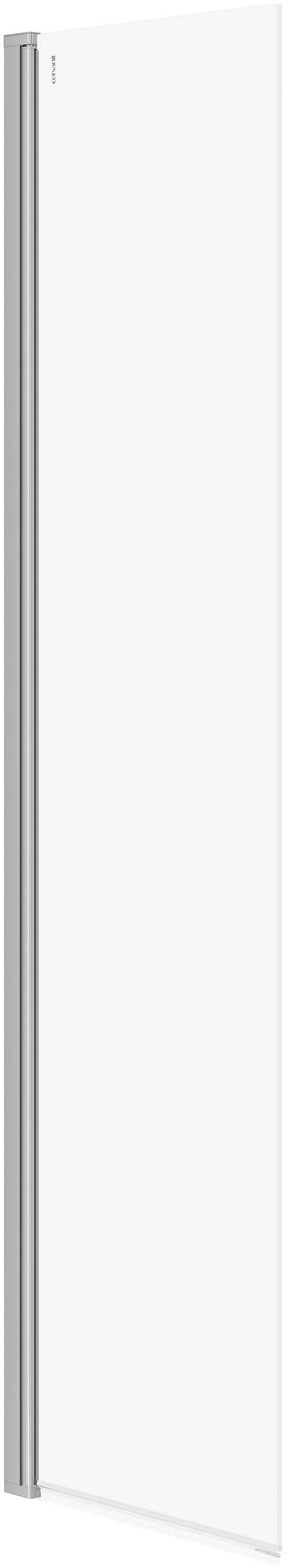 Cersanit Mille mampara de ducha walk-in 50 cm cromo brillante/vidrio transparente S161-010