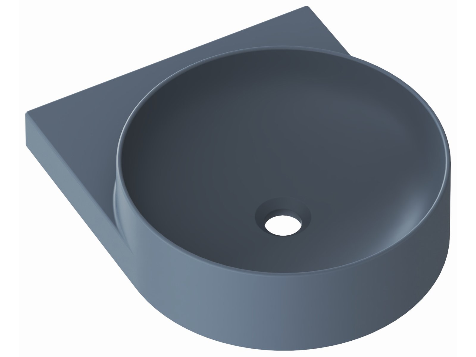 Ravak Yard lavabo 50x40.5 cm semicircular clásico-para mueble XJX07240000