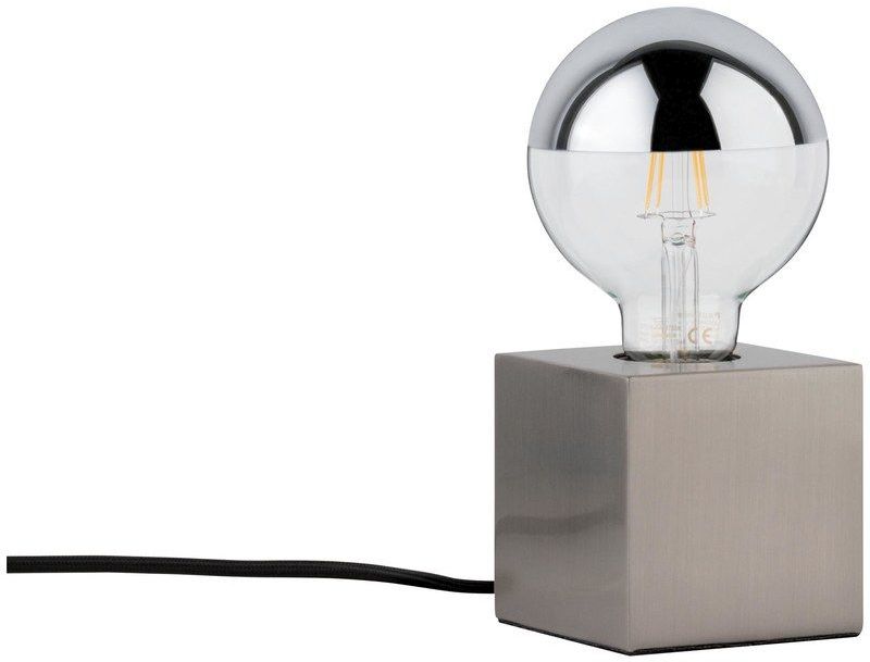 Paulmann Kura lámpara de sobremesa 1x20 W acero PL79730