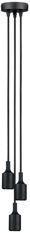 Paulmann Neordic lámpara colgante 3x20 W negro PL50382