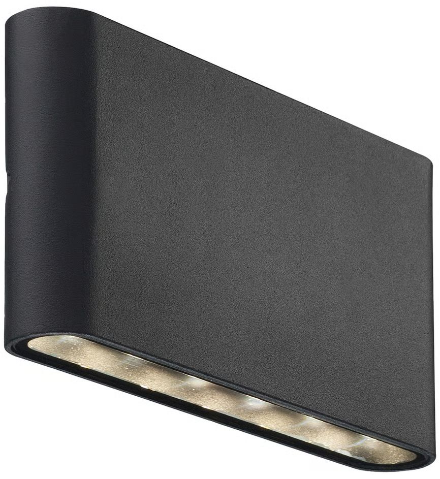 Nordlux Kinver lámpara de pared para exteriores 2x8.5 W negro 84181003