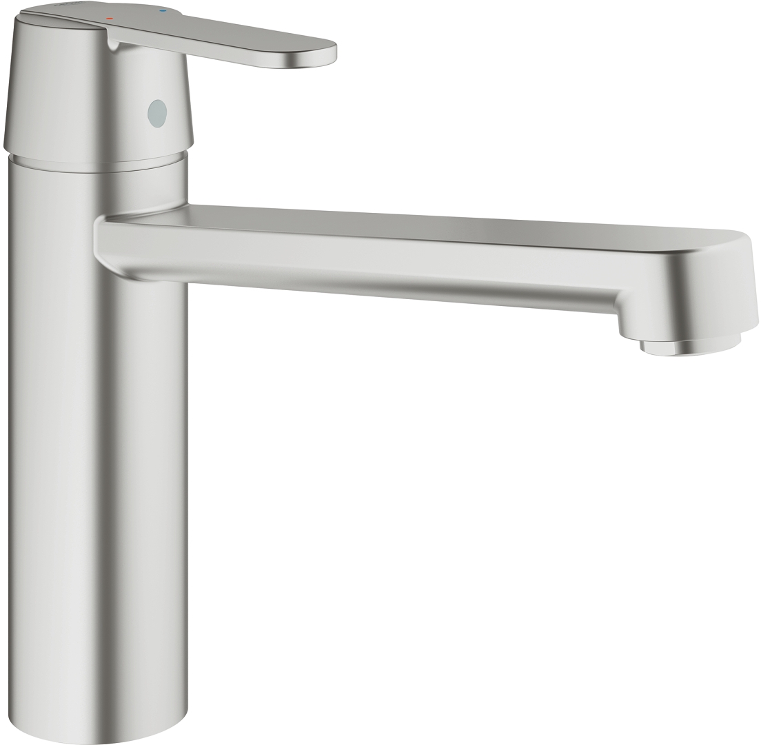 Grohe Get grifo de cocina de pie acero inoxidable 30196DC0