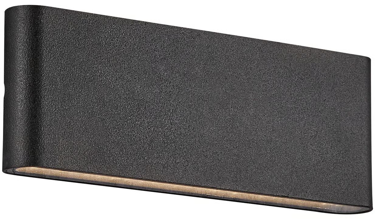 Nordlux Kinver lámpara de pared para exteriores 2x8.5 W negro 2118181003