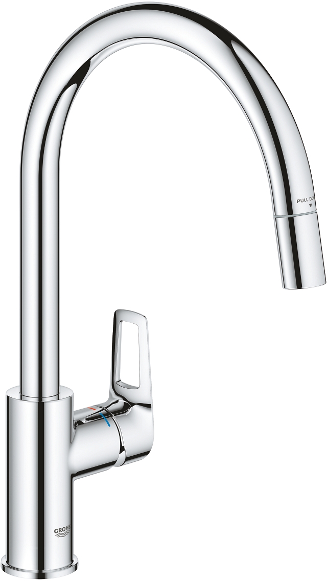 Grohe Start Loop grifo de cocina de pie cromo 30556000