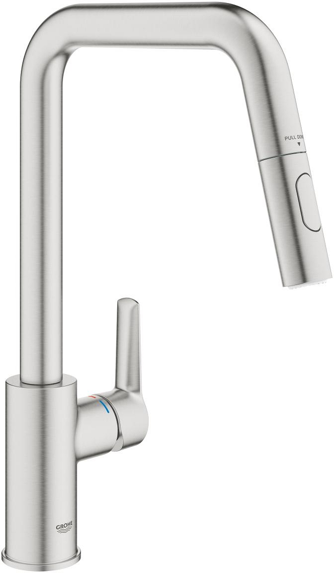 Grohe Start grifo de cocina de pie acero inoxidable 30631DC0