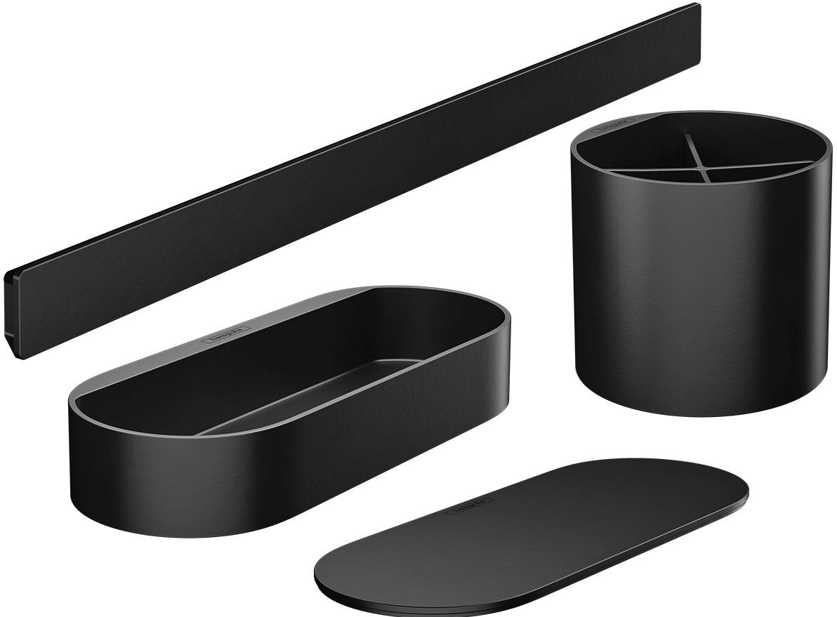 Hansgrohe WallStoris kit de accesorios negro 27968670