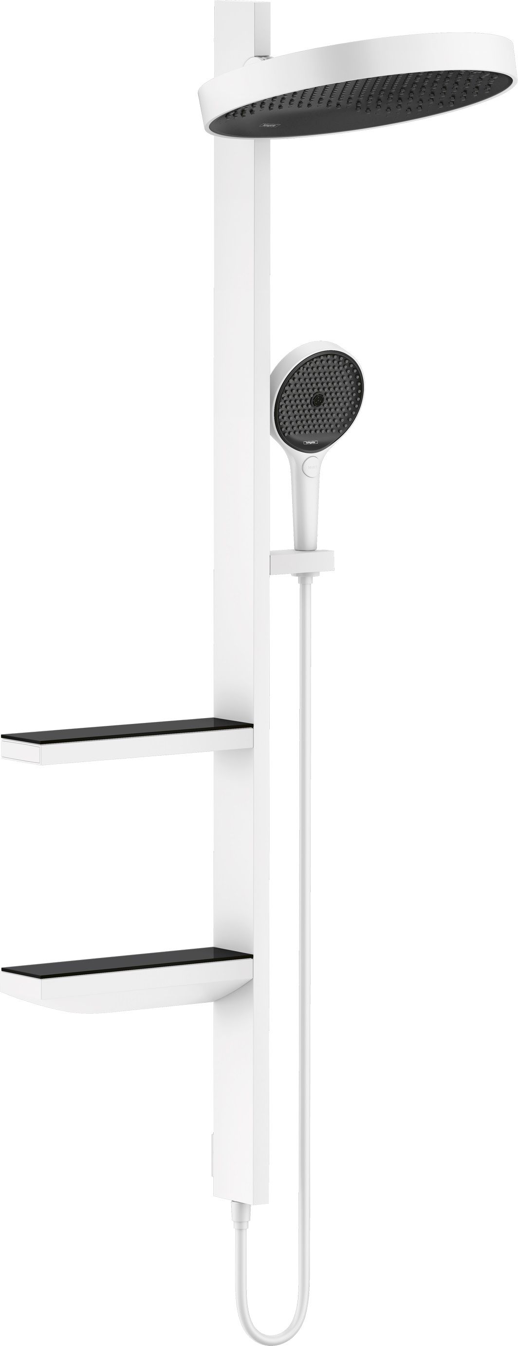 Hansgrohe Rainfinity conjunto bañera/ducha a pared con rociador con efecto lluvia blanco 26842700