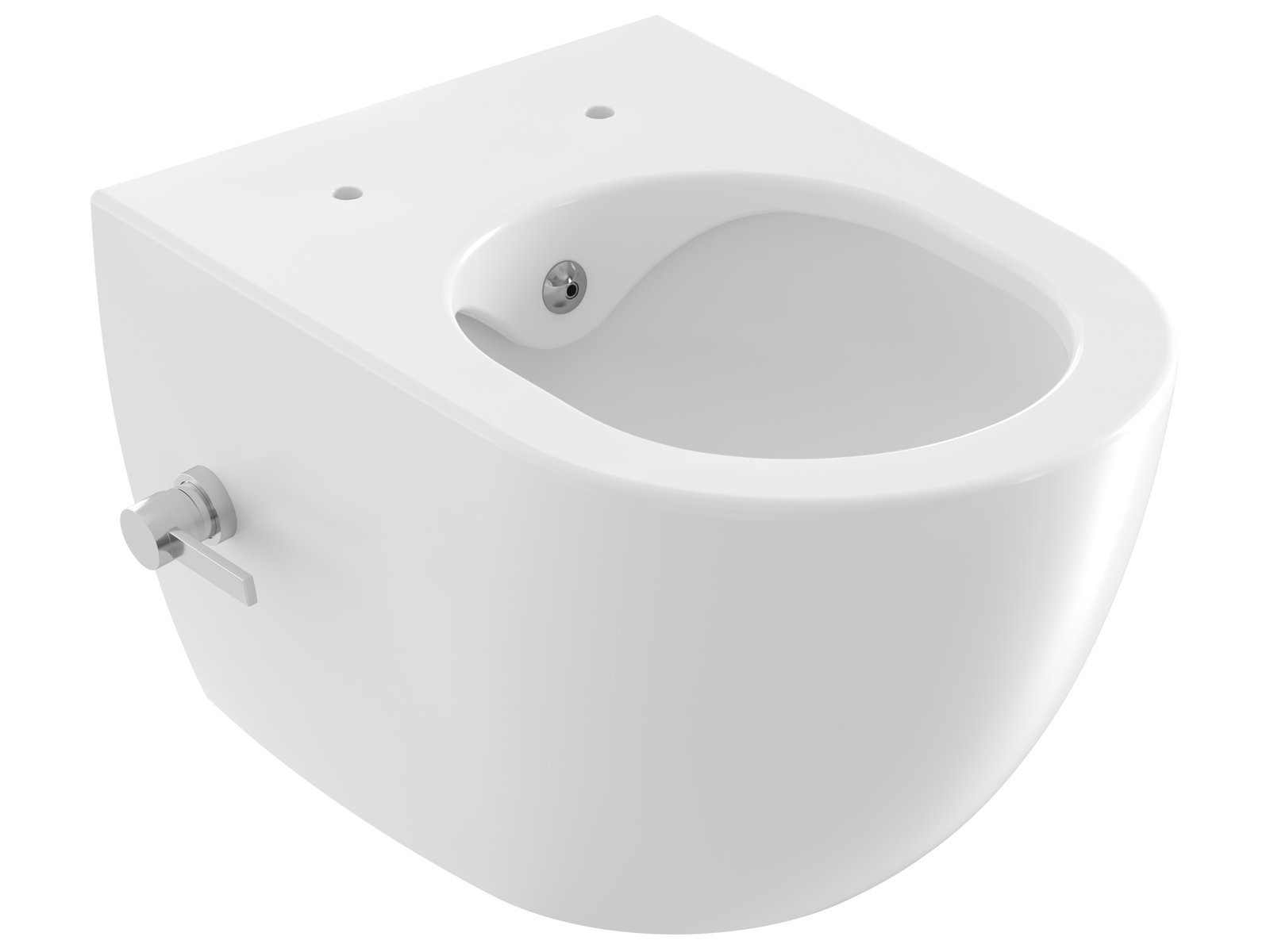Ravak Chrome inodoro con función de bidé suspendido sin reborde blanco X01912