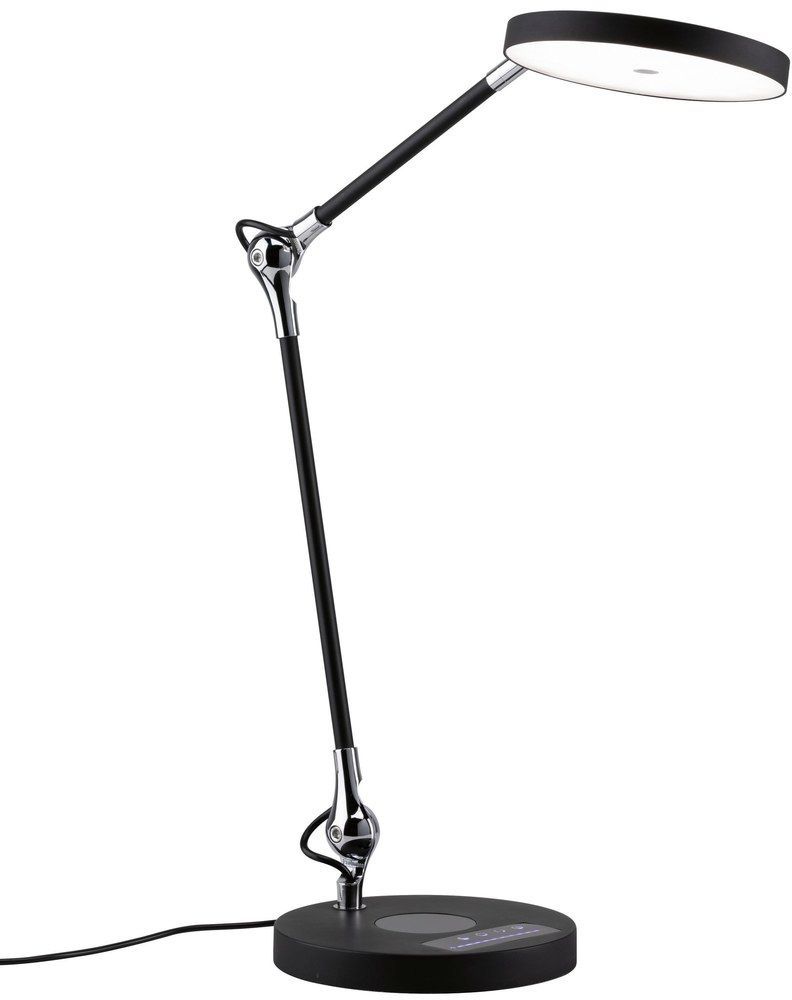 Paulmann Numis lámpara para escritorio 1x11 W negro PL78910