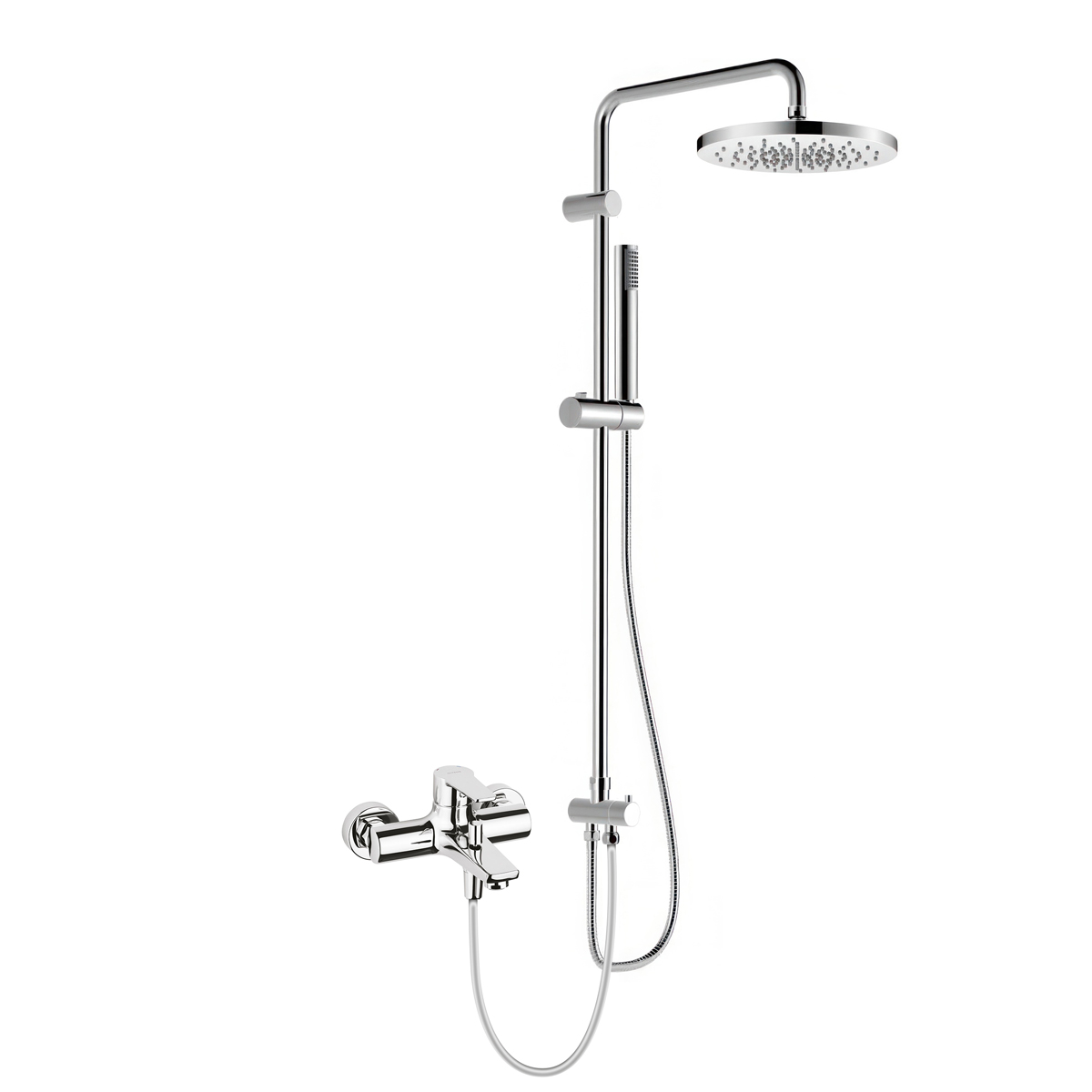 Conjunto conjunto de ducha Oltens Molle 36020100, grifo de bañera y ducha Oltens Jog 34003100