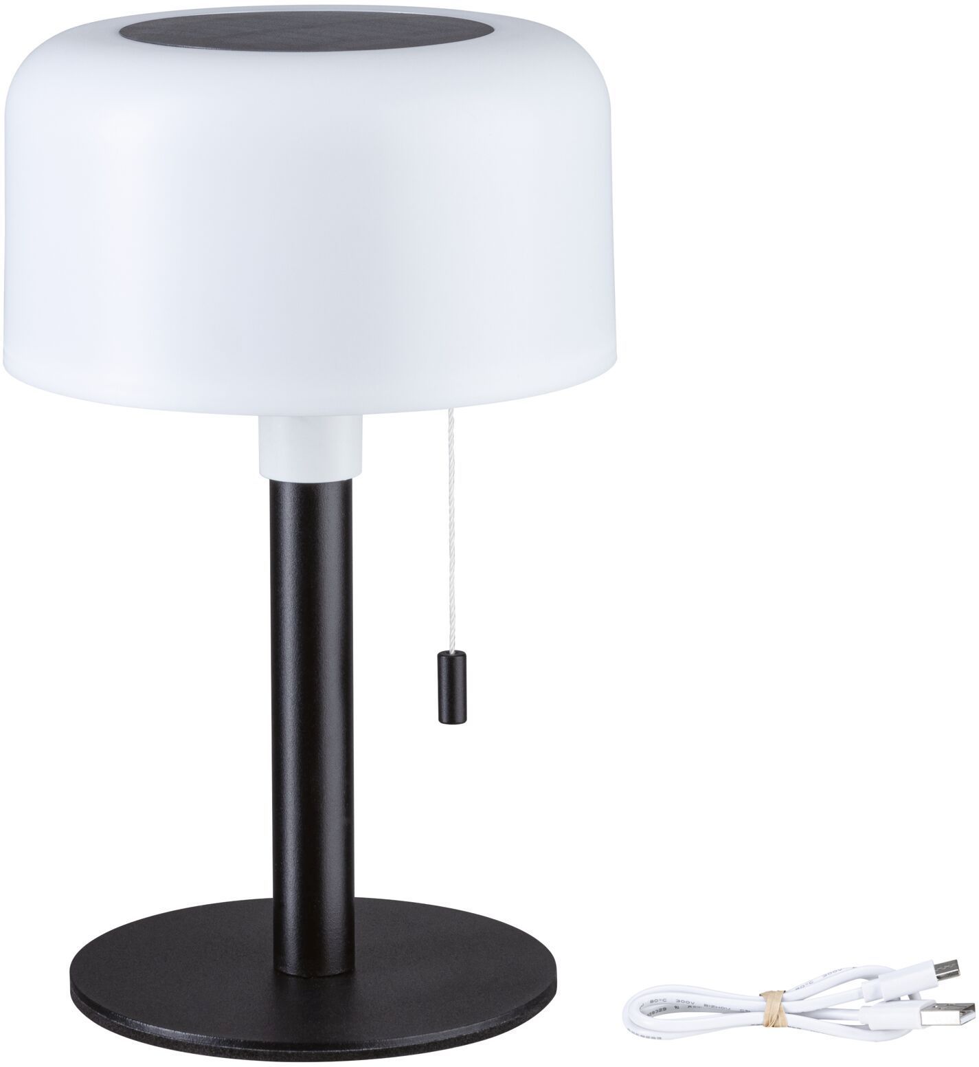 Paulmann Bartja lámpara de sobremesa 1x1.6 W negro PL94607