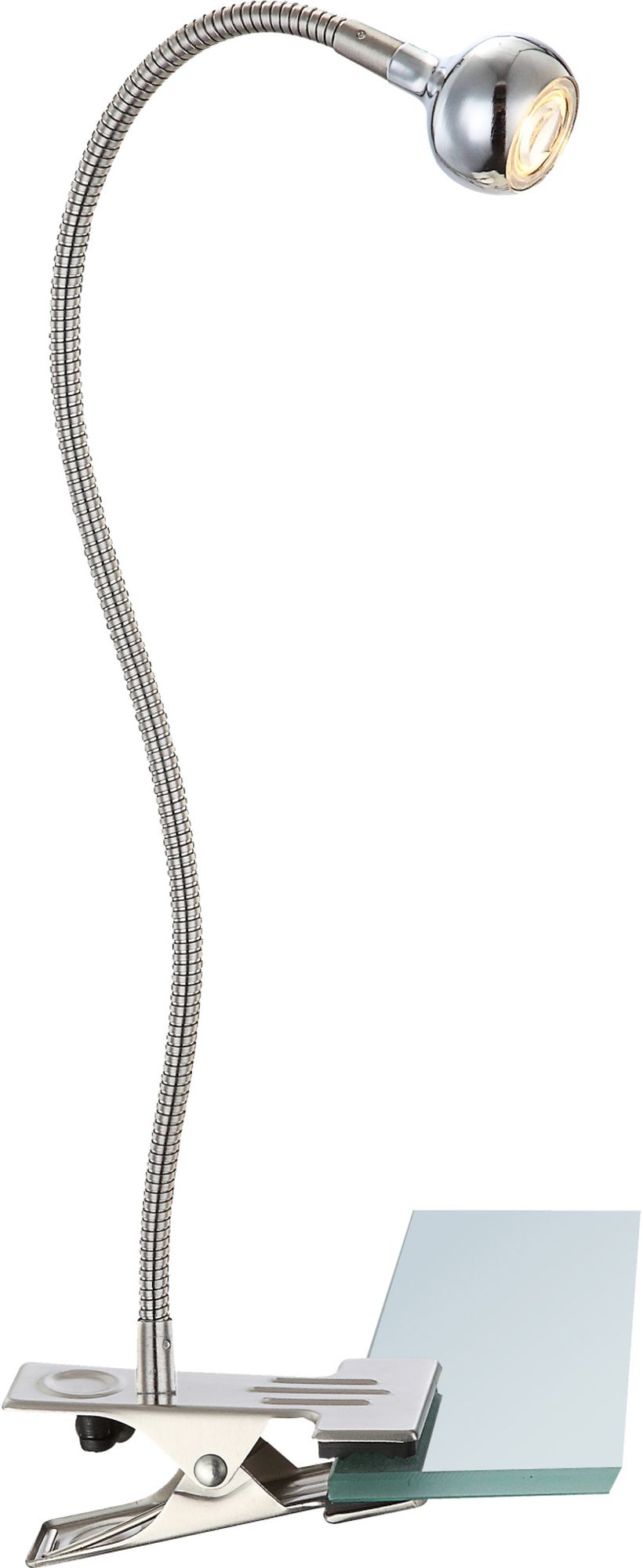 Globo Lighting Serpent lámpara de sobremesa 1x3 W cromo-níquel 24109K