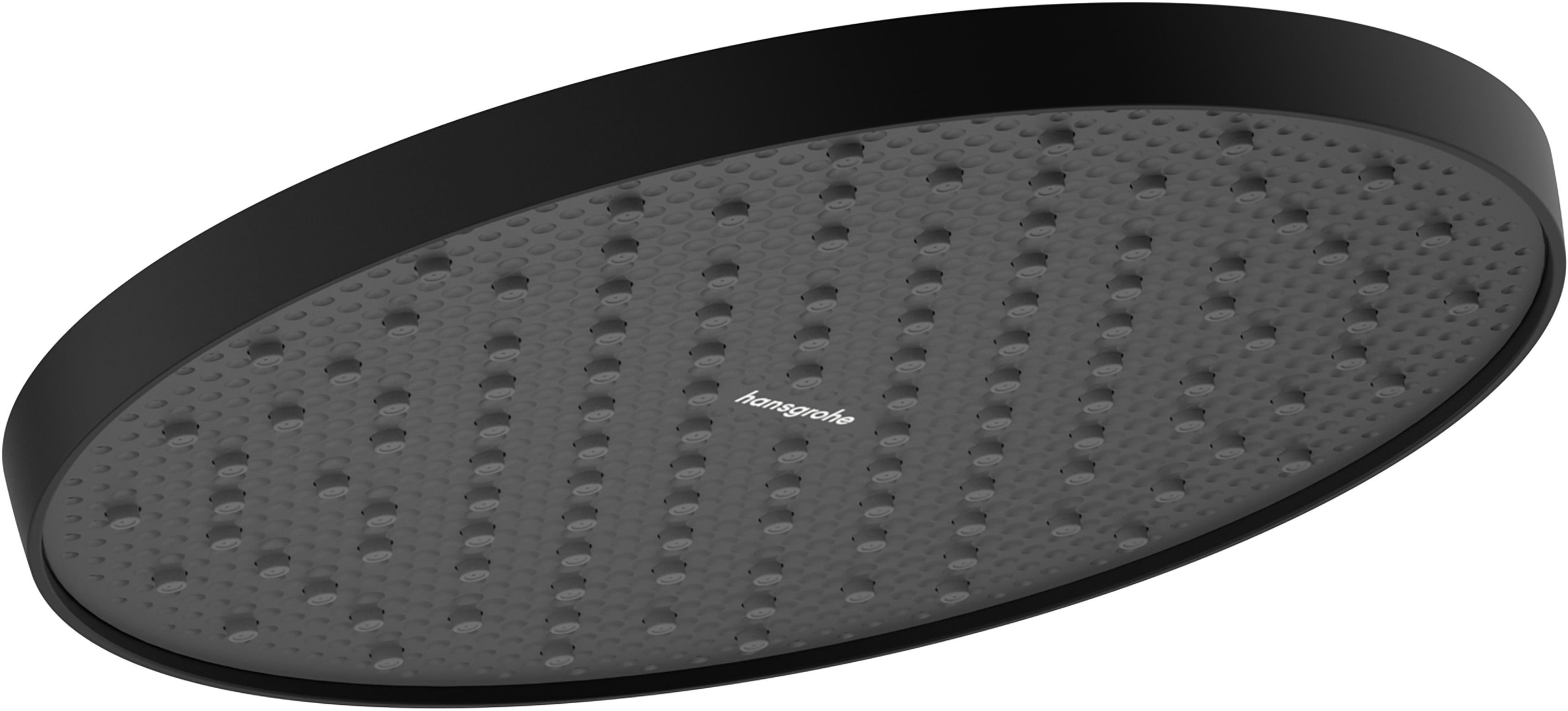 Hansgrohe Activera S ducha con efecto lluvia 24x24 cm circular negro 28057670