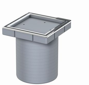 ACO desagüe lineal cm acero 5141.24.00