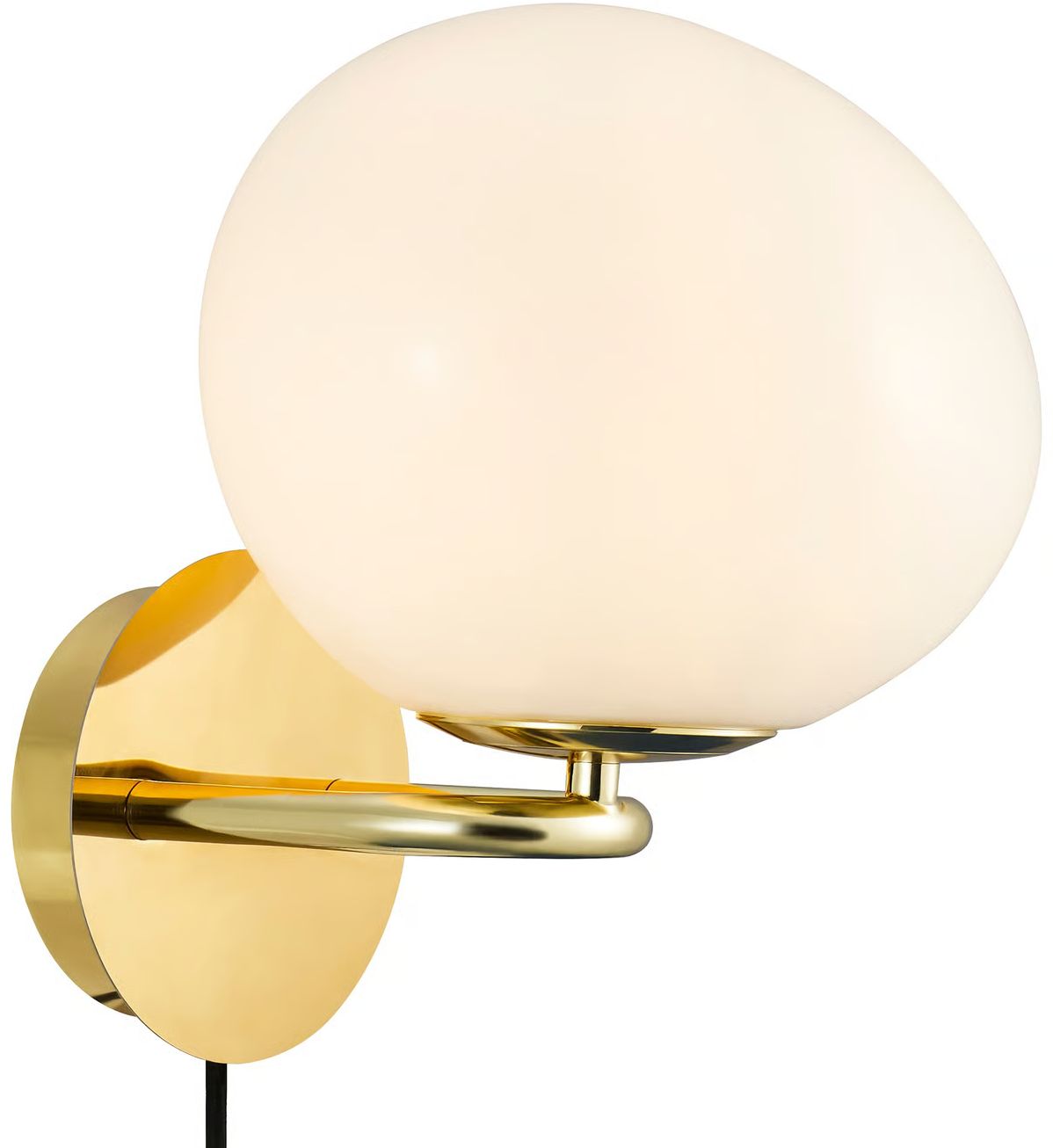 Nordlux Shapes lámpara de pared 1x25 W latón 2320321035