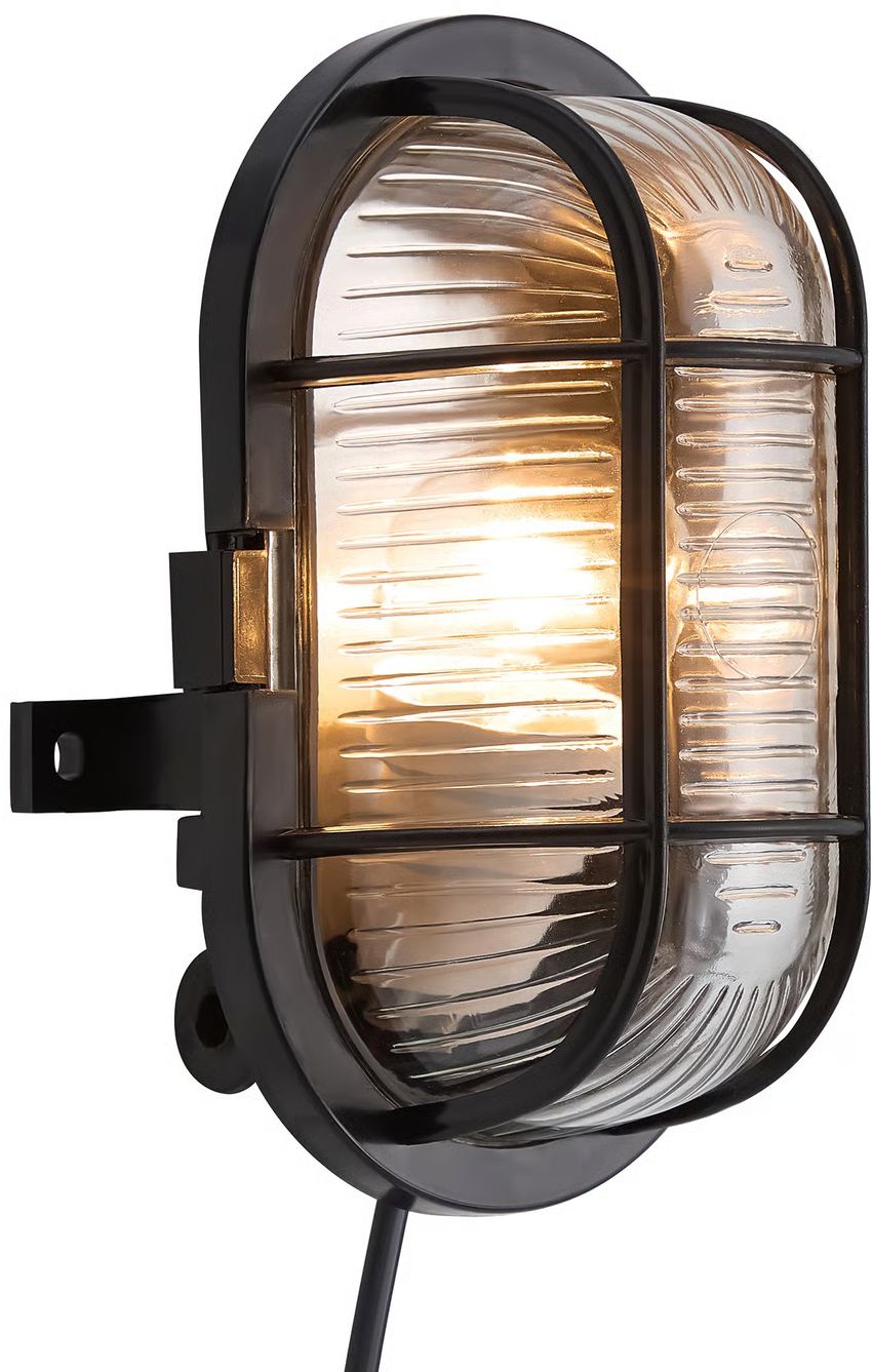 Nordlux Skotlampe lámpara de pared para exteriores 1x60 W negro 17051003