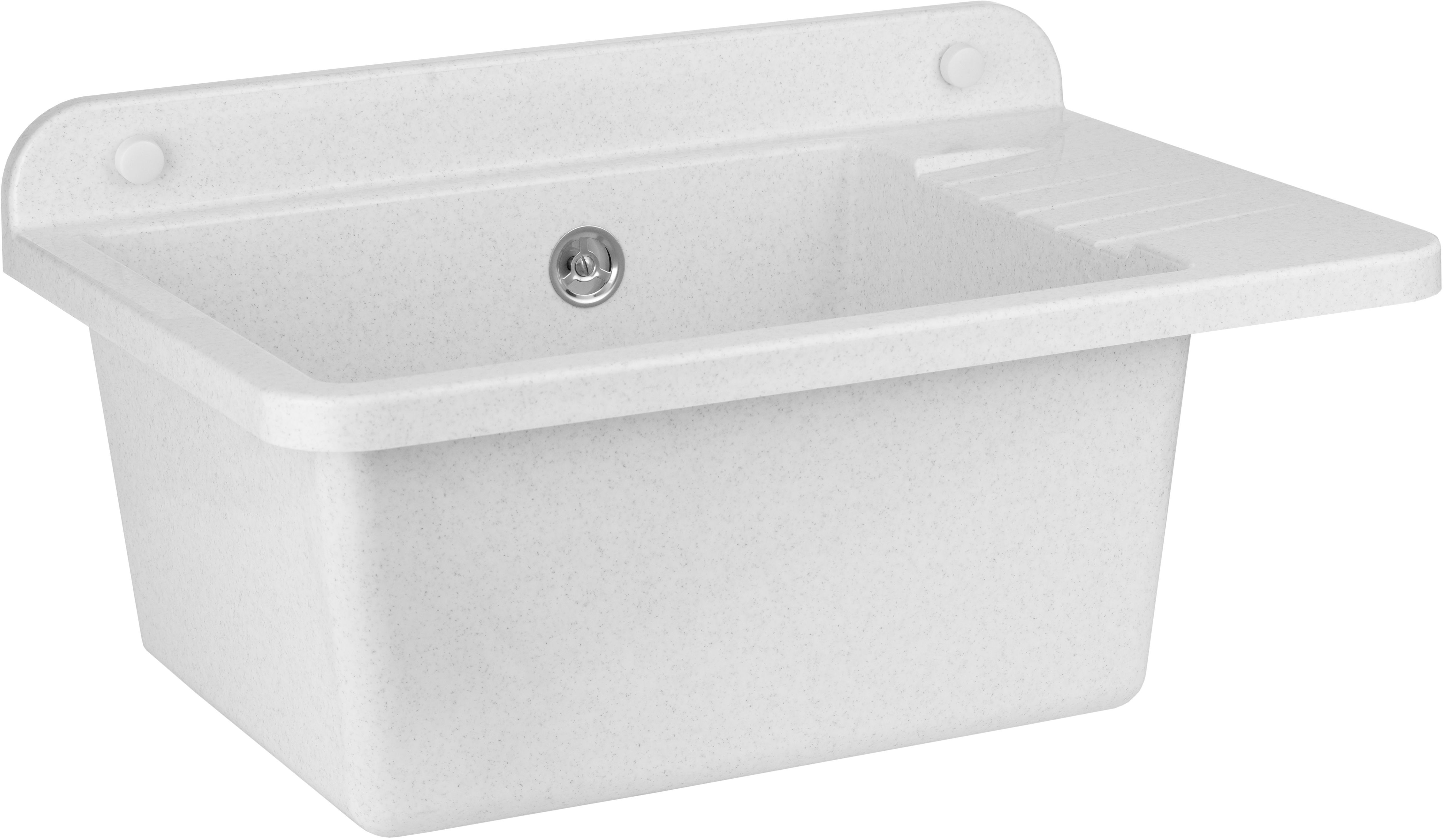 Pyramis Top lavabo de jardín 50.5x34.5 cm plástico 070179101