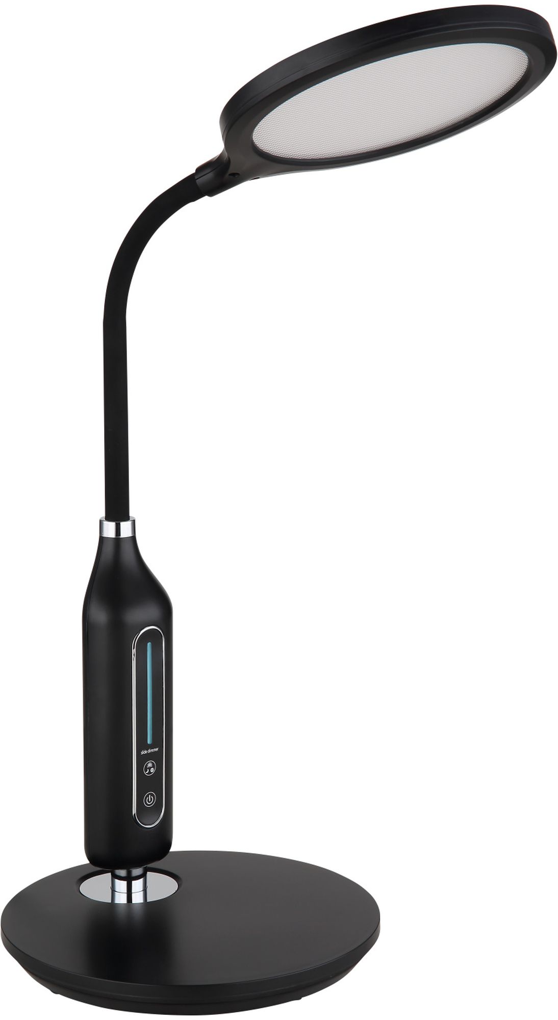 Globo Lighting Fruggy lámpara para escritorio 1x9 W negro-cromo 58435B