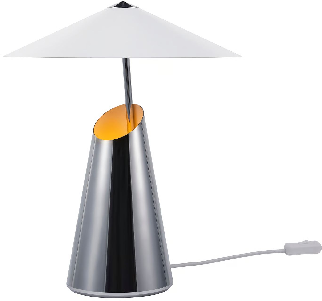 Nordlux Taido lámpara de sobremesa 1x25 W cromo 2320375033