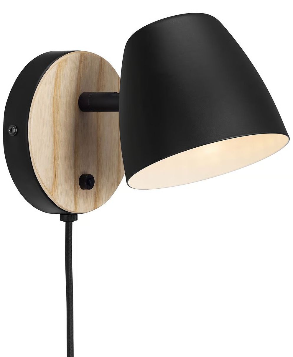Nordlux Theo lámpara de pared 1x35 W negro 2112631003