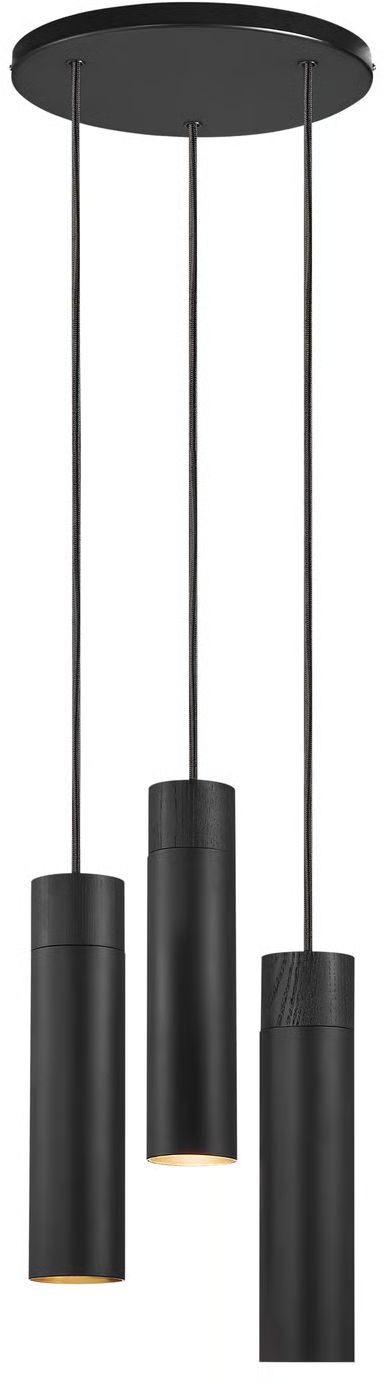 Nordlux Tilo lámpara colgante 3x15 W negro 2410473003