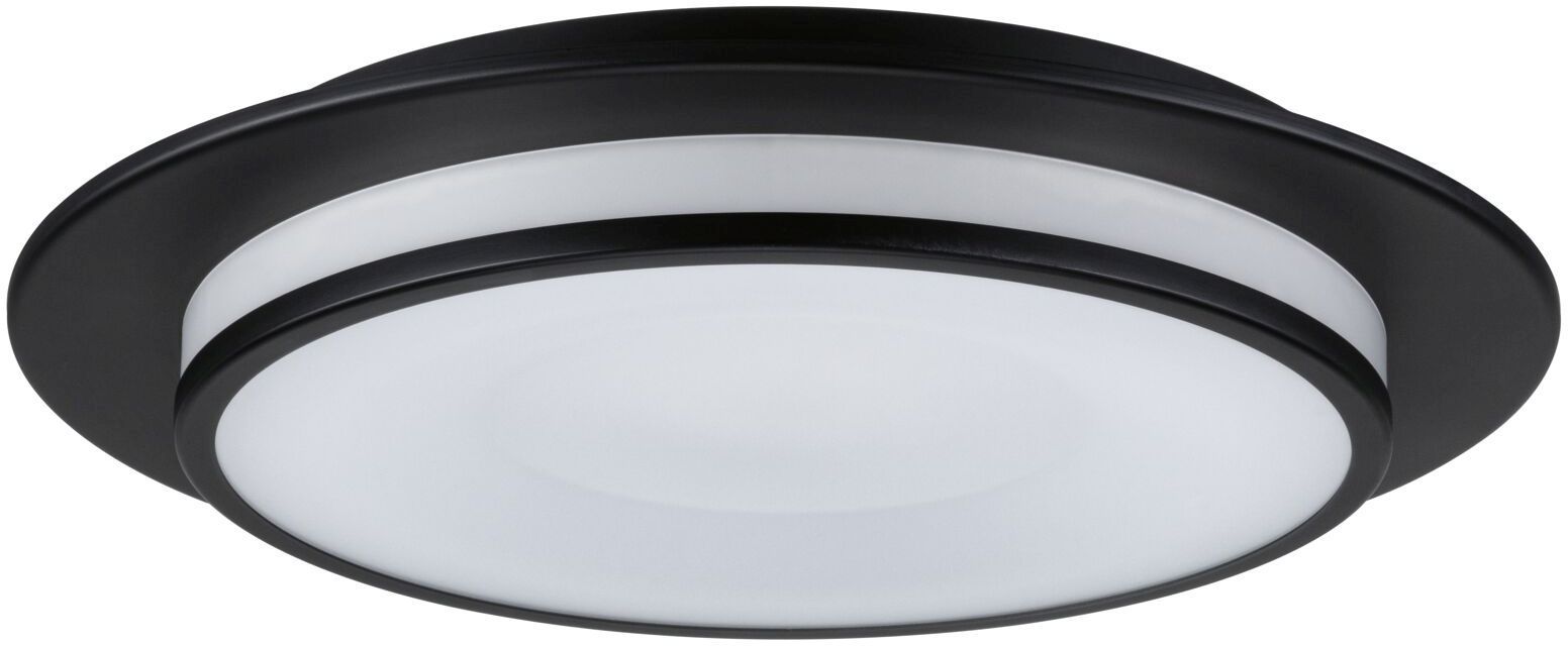 Paulmann Egron plafón 1x16 W negro PL96785