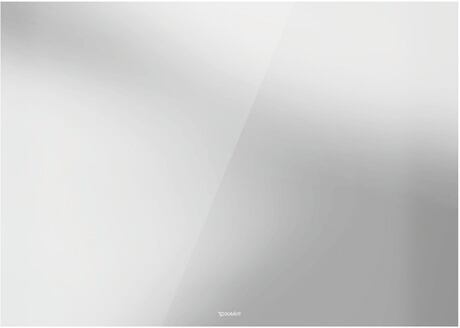 Duravit Light & Mirrors espejo 100x70 cm rectangular con iluminación con lámina calefactora blanco LM7827D00000000