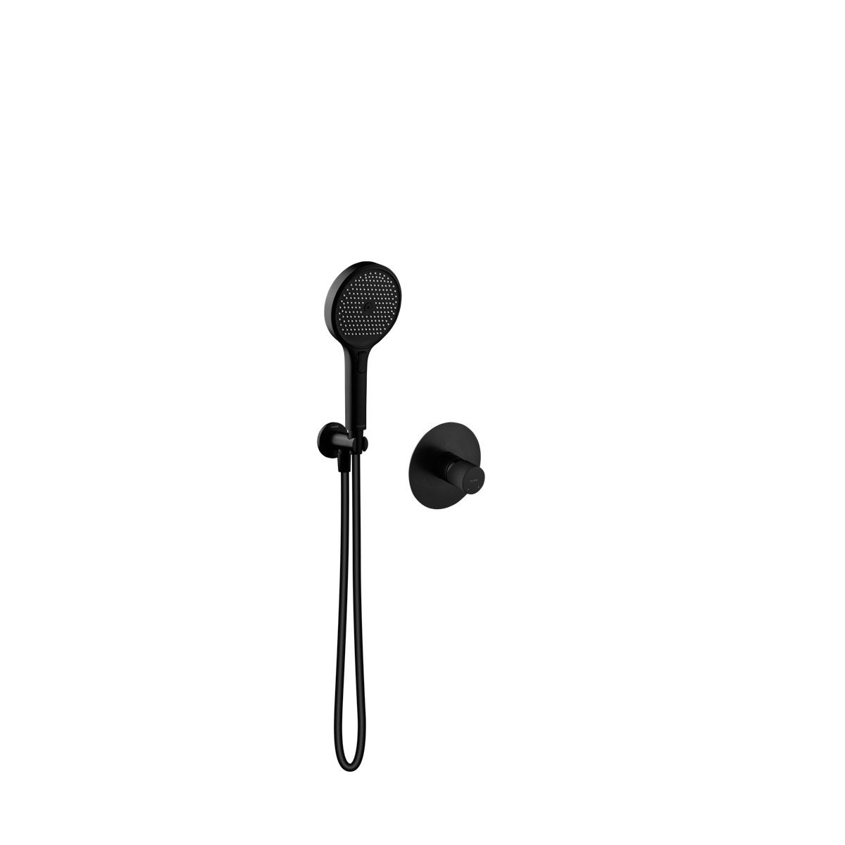 Conjunto grifo para ducha Ksuro 02 12001030, alcachofa de ducha Ksuro One Click 16003030, 19002030, 37200300