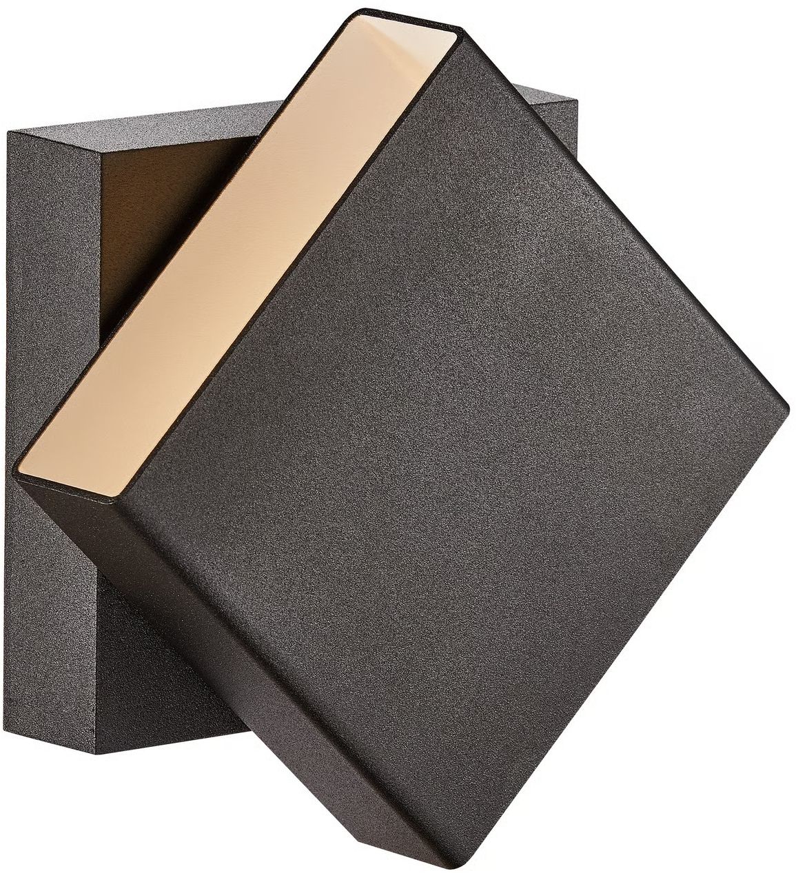 Nordlux Turn lámpara de pared para exteriores 1x13 W negro 2019061003