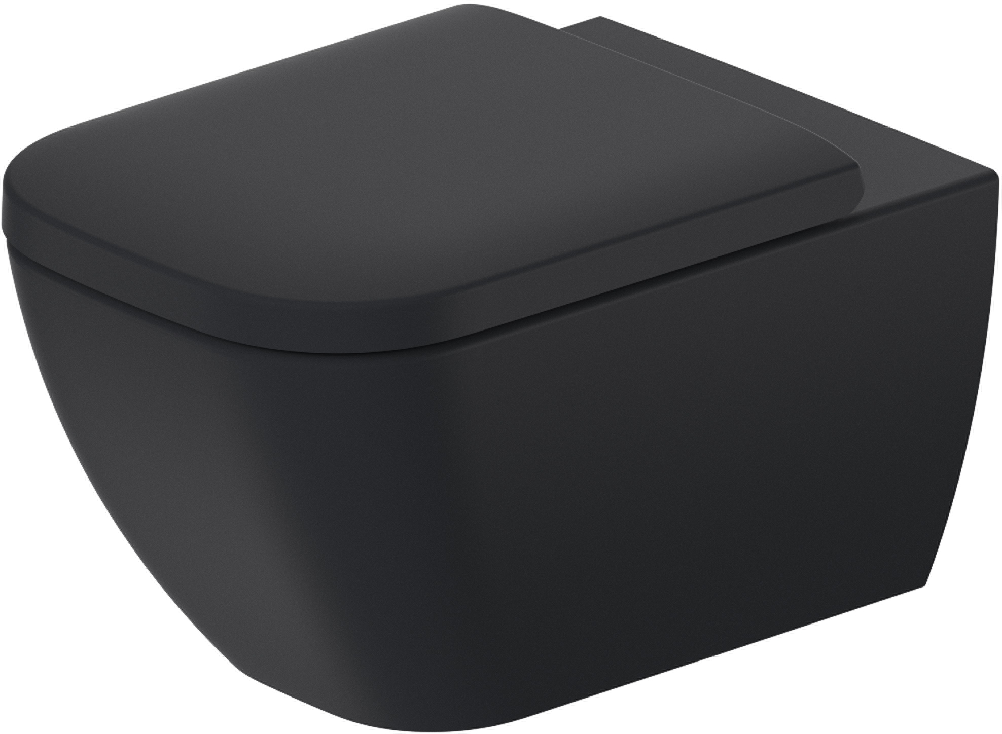 Duravit Happy D.2 taza de inodoro suspendido sin reborde antracita mate 222209AD00