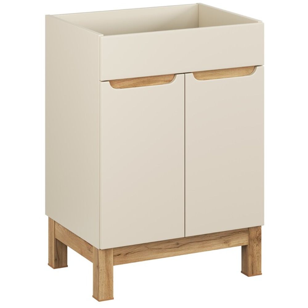 Comad Bali Cashmere armario 60x46x84 cm de pie, para lavabo beige BALI CASHMERE 82-60-46-2D