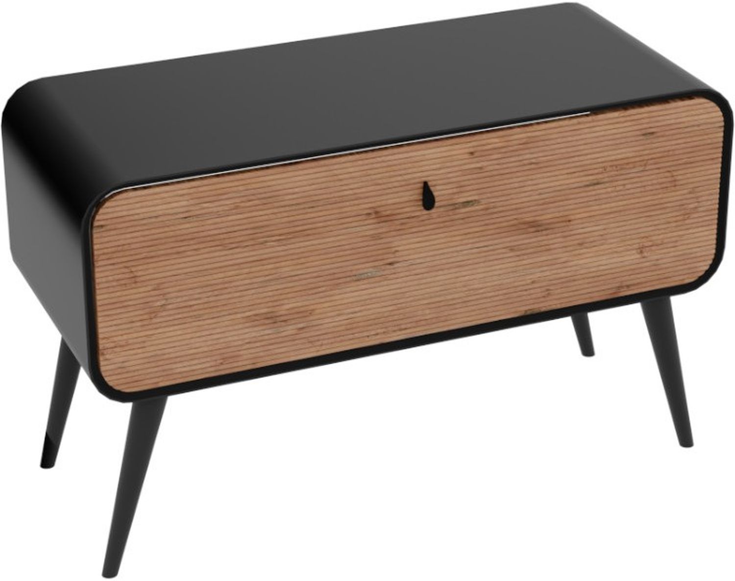 LaVita Augusta armario 120x46x90 cm de pie, para lavabo negro-madera 5900378345404