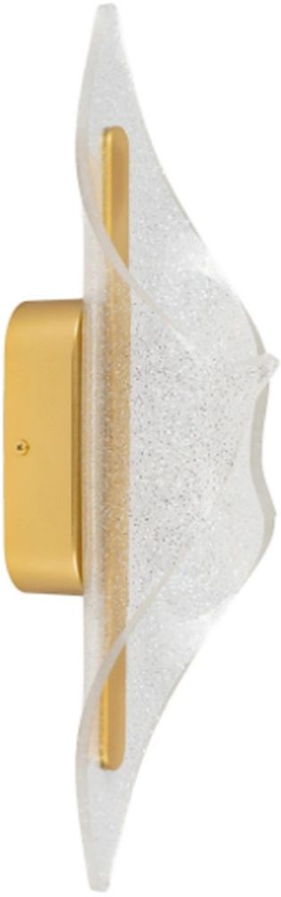 Altavola Design Velo lámpara de pared 1x12 W transparente-oro LA101/W_gold_sh